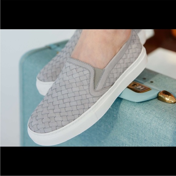 M. GEMI- The Cerchio Silver Nubuck Pull On Sneakers